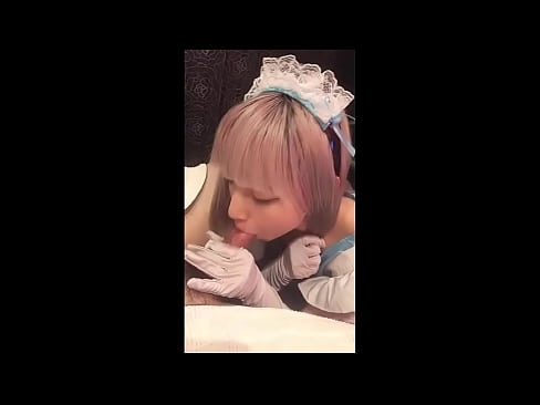 ❤️ Japonski idol [mayuka], kostum francoske služkinje, 1. del, fafanje in onaniranje z losjonom ❌ Domače porniče na sl.mailkassa.ru